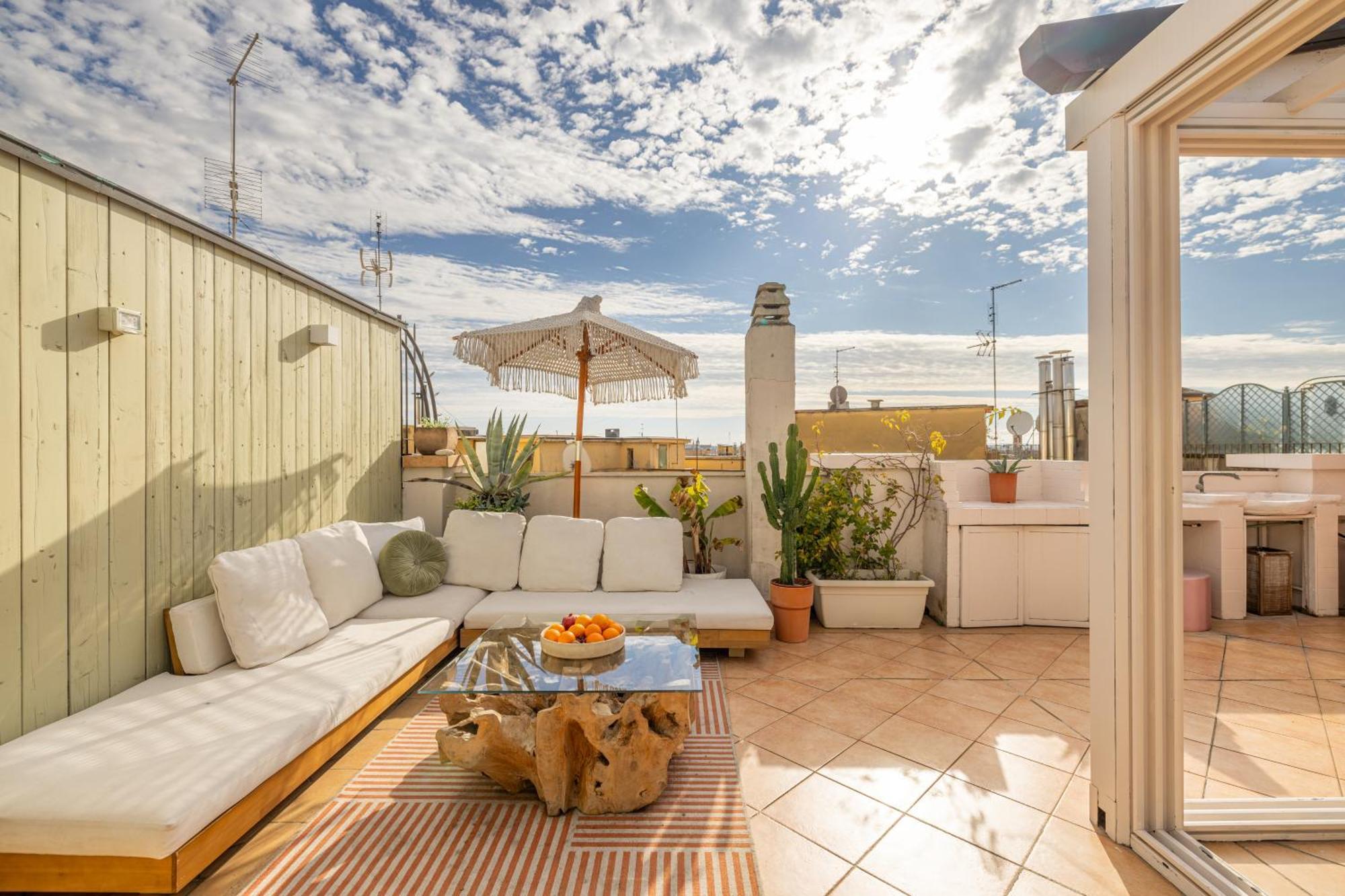 Apartament Aria Penthouse & Garden Rzym Zewnętrze zdjęcie