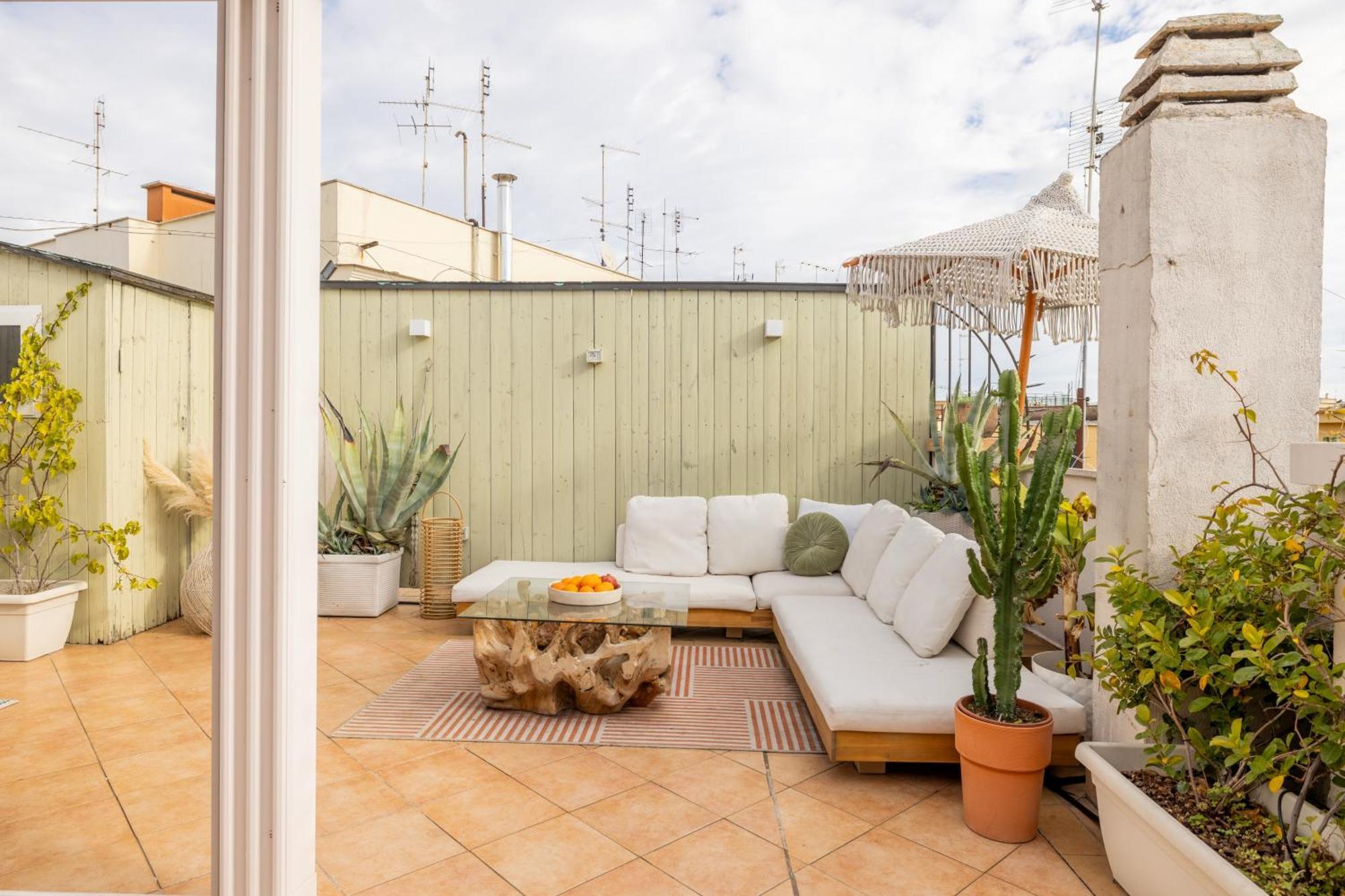 Apartament Aria Penthouse & Garden Rzym Zewnętrze zdjęcie