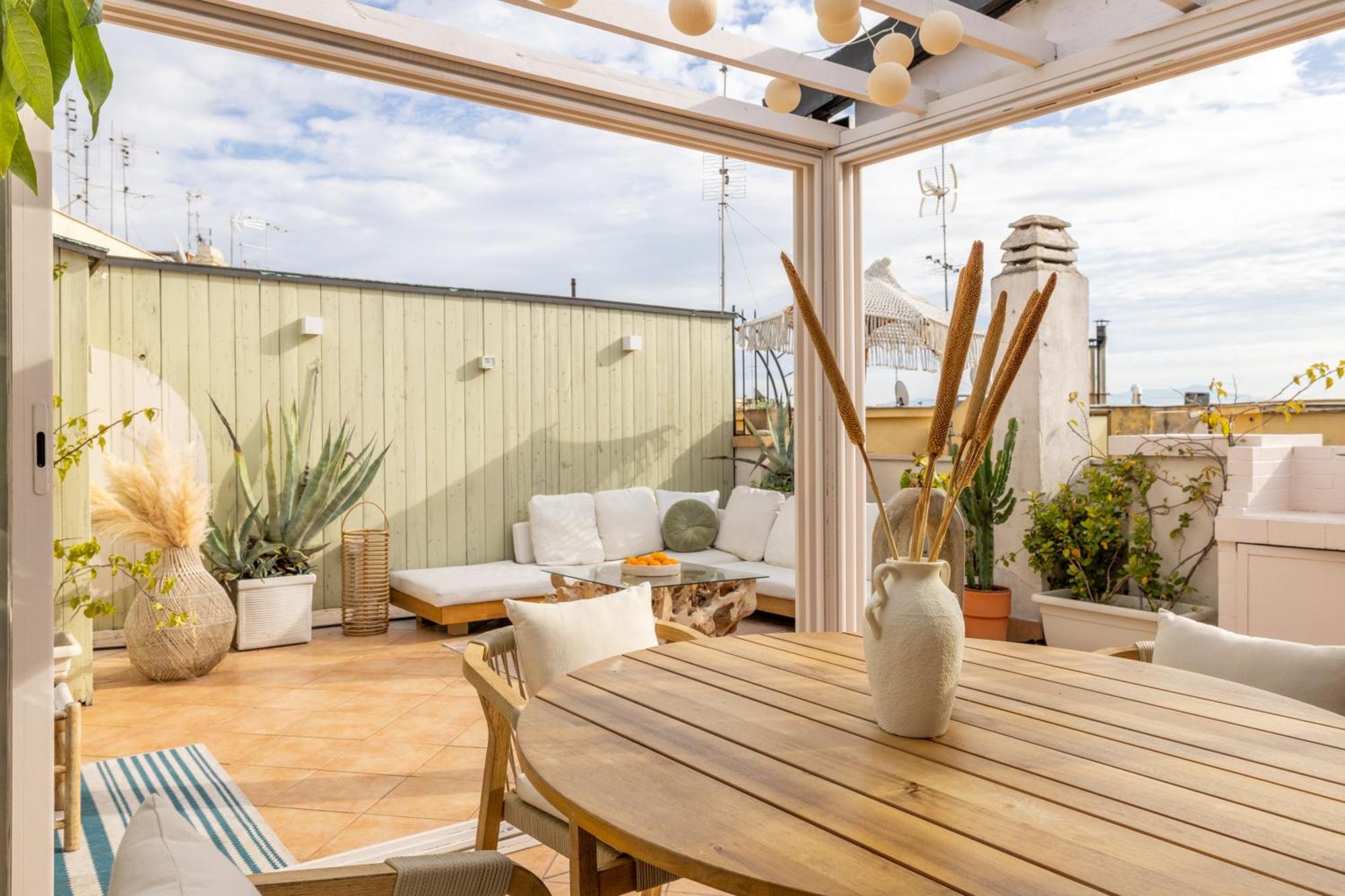 Apartament Aria Penthouse & Garden Rzym Zewnętrze zdjęcie