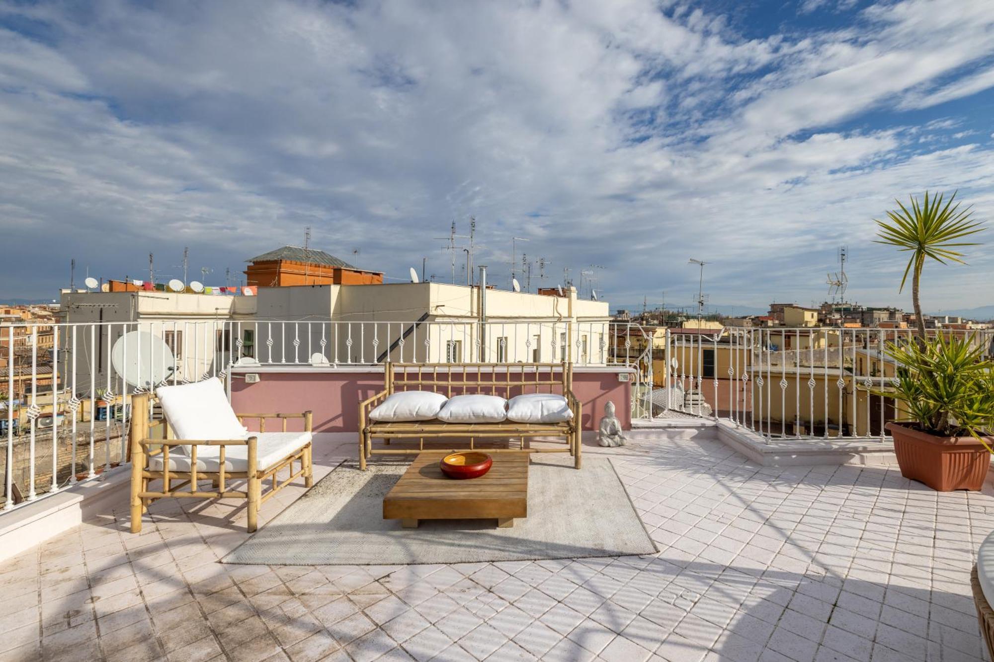 Apartament Aria Penthouse & Garden Rzym Zewnętrze zdjęcie